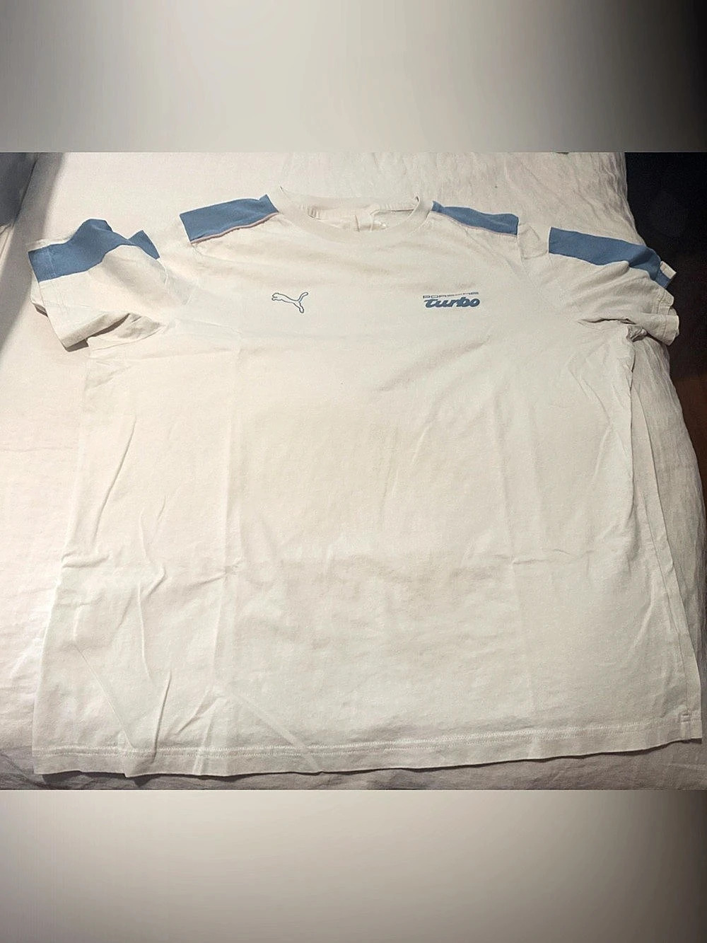 Puma Porsche Legacy Graphic Tee Color Block Short Sleeve Shirt